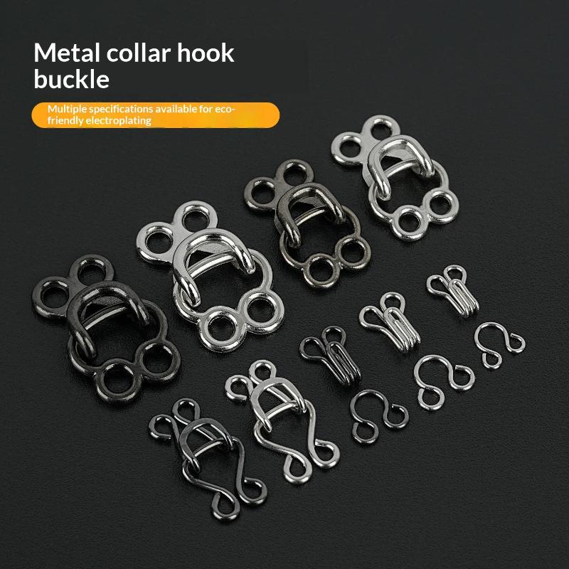 Women'S Jeans Accessories - 10 Çift Metal Görünmez Giysi Kancası