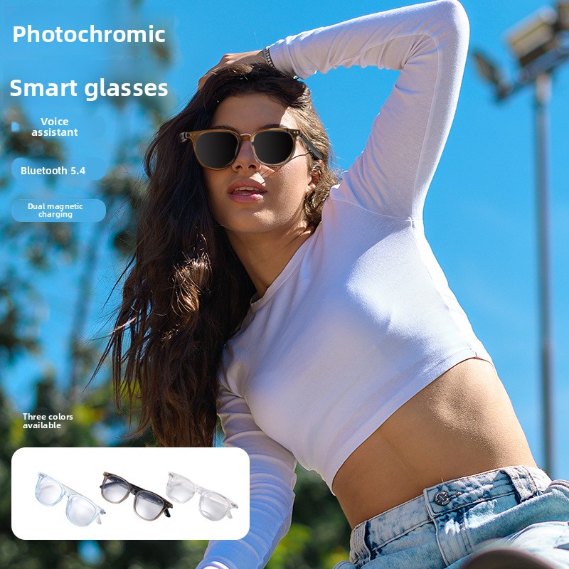 Women Accessories In English - Akıllı Gözlük Bluetooth Müzik Güneş Gözlüğü