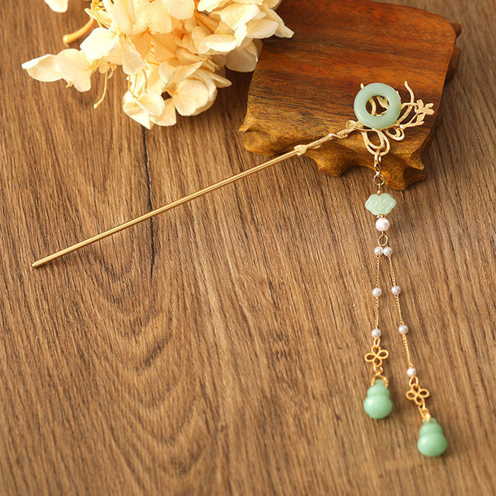 Women Accessories Shop - Çin Tarzı Cam Firkete Kadınlar Için