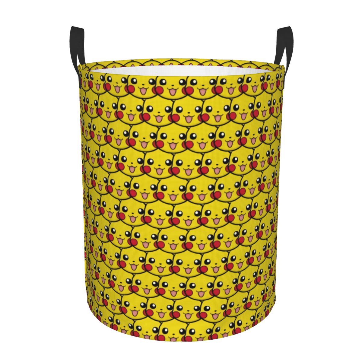 Women Accessories Hamper - Pikachu Dikişsiz Desen Pokemon Çamaşır Sepeti