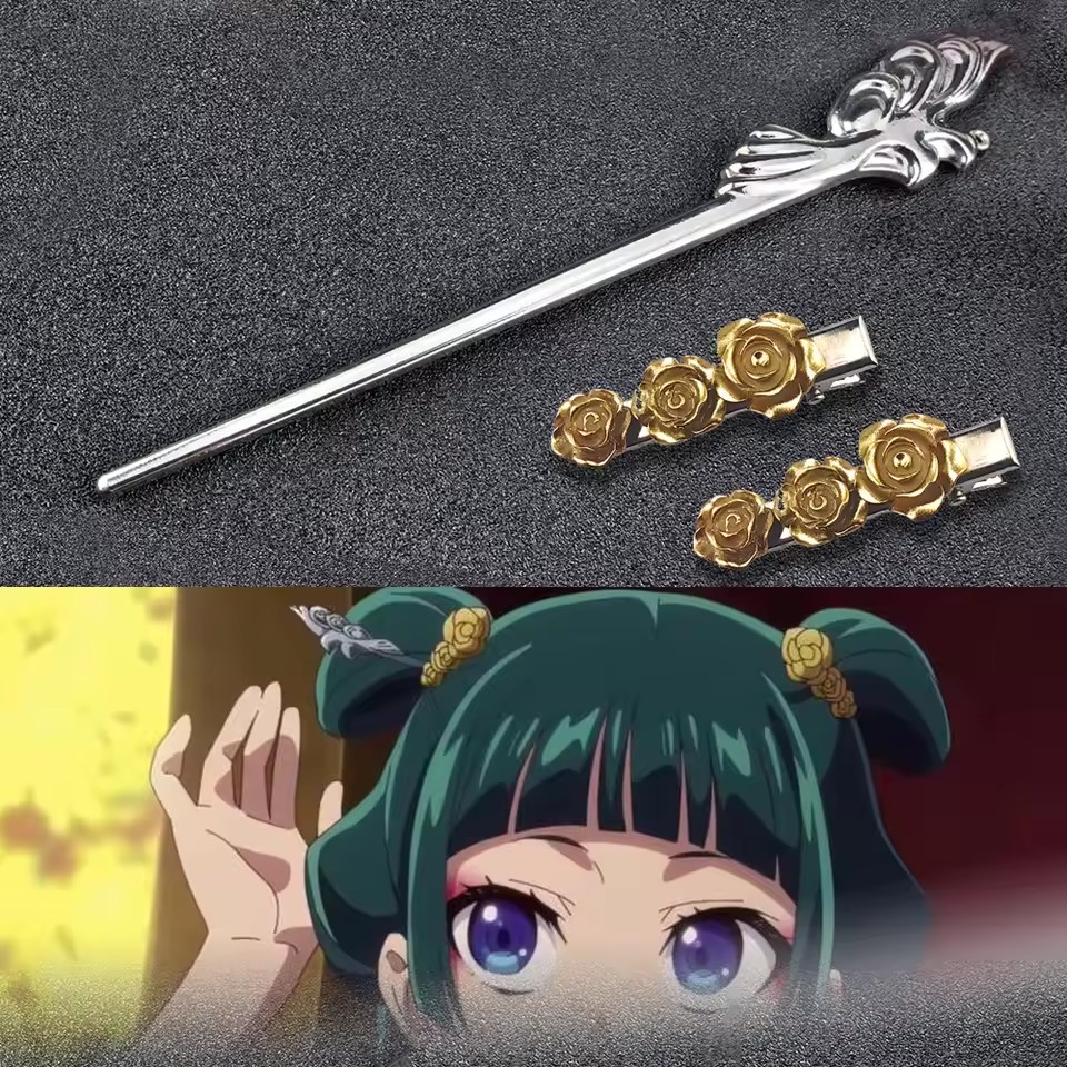 Women Accessories Trending - Eczacı Günlükleri Alaşım Tokalar Anime Cosplay