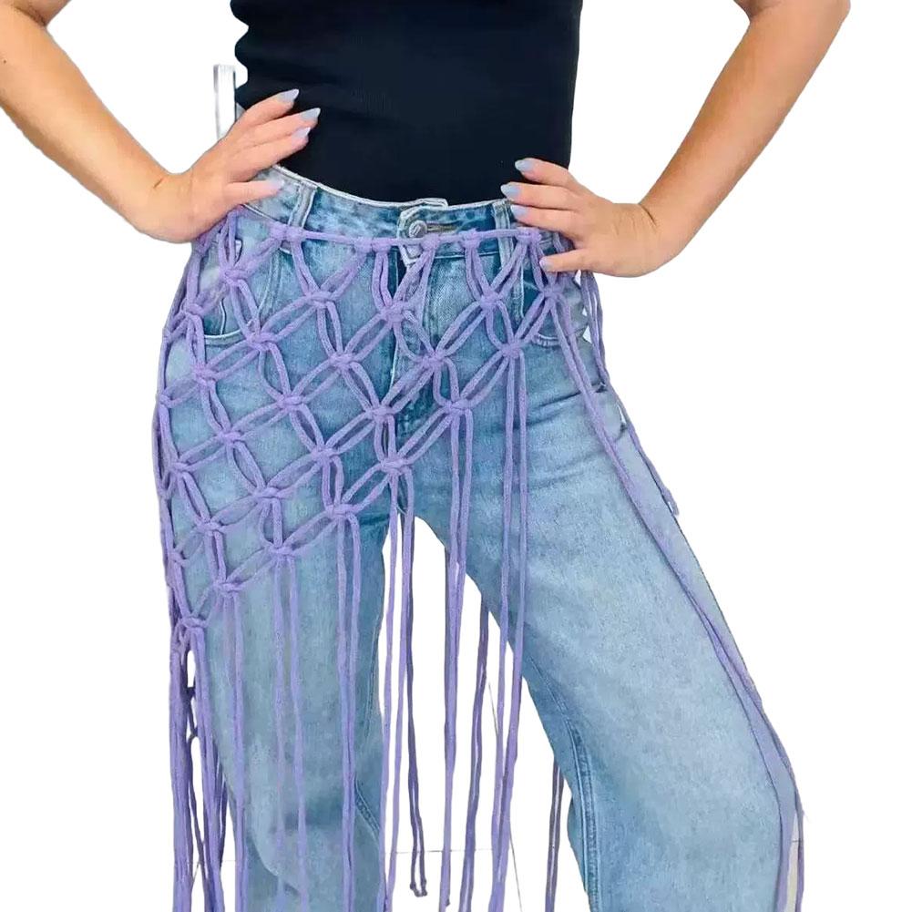 Fileli Saçaklı Bel Bandı El Do - Women'S Jeans Accessories incelemesi ve fiyatı