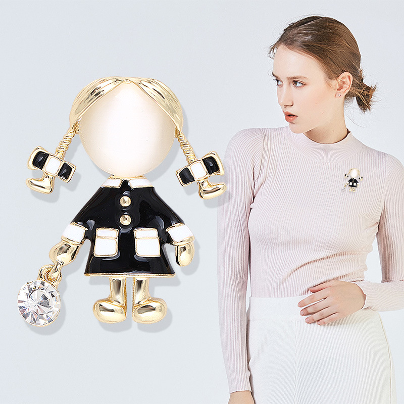 Zarif Sevimli Küçük Kız Siyah  - Women Jewelry Accessories For Black Dress incelemesi ve fiyatı