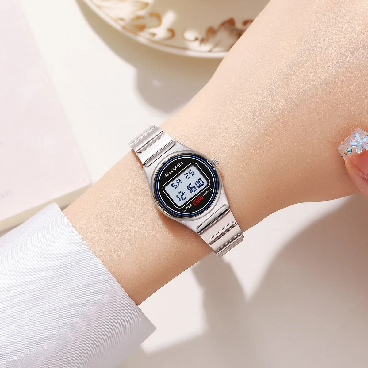 SKMEI 2338 izle küçük dijital  - Women Accessories Display incelemesi ve fiyatı