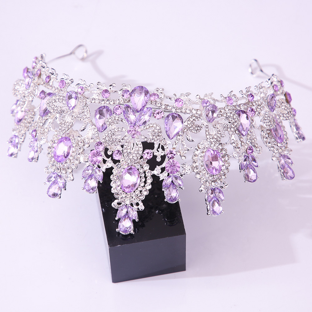 Barok Prenses Kırmızı Kristal  - Women Jewelry Accessories For Black Dress incelemesi ve fiyatı