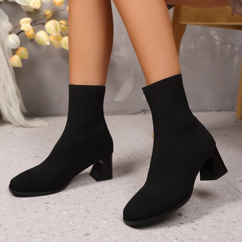 Kadın Bilek Botları Örme Topuk - Women'S Ankle Accessories incelemesi ve fiyatı