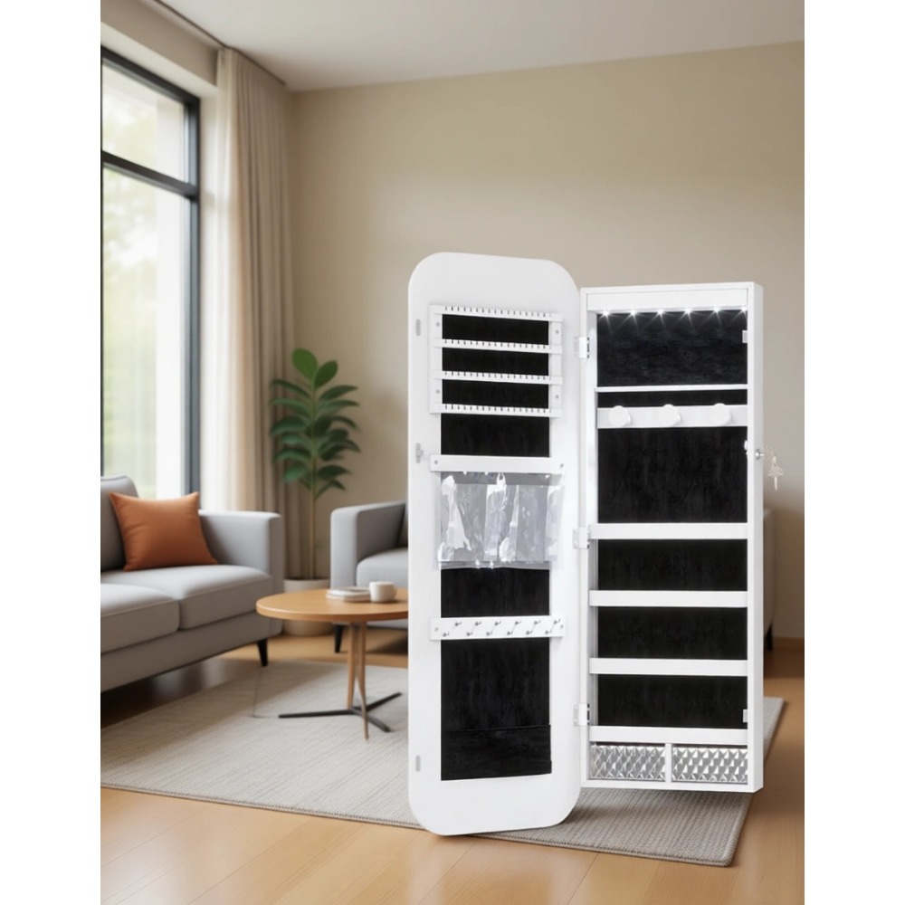 LED Işıklı, Aynalı, Kilitleneb - Women Accessories Organizer incelemesi ve fiyatı