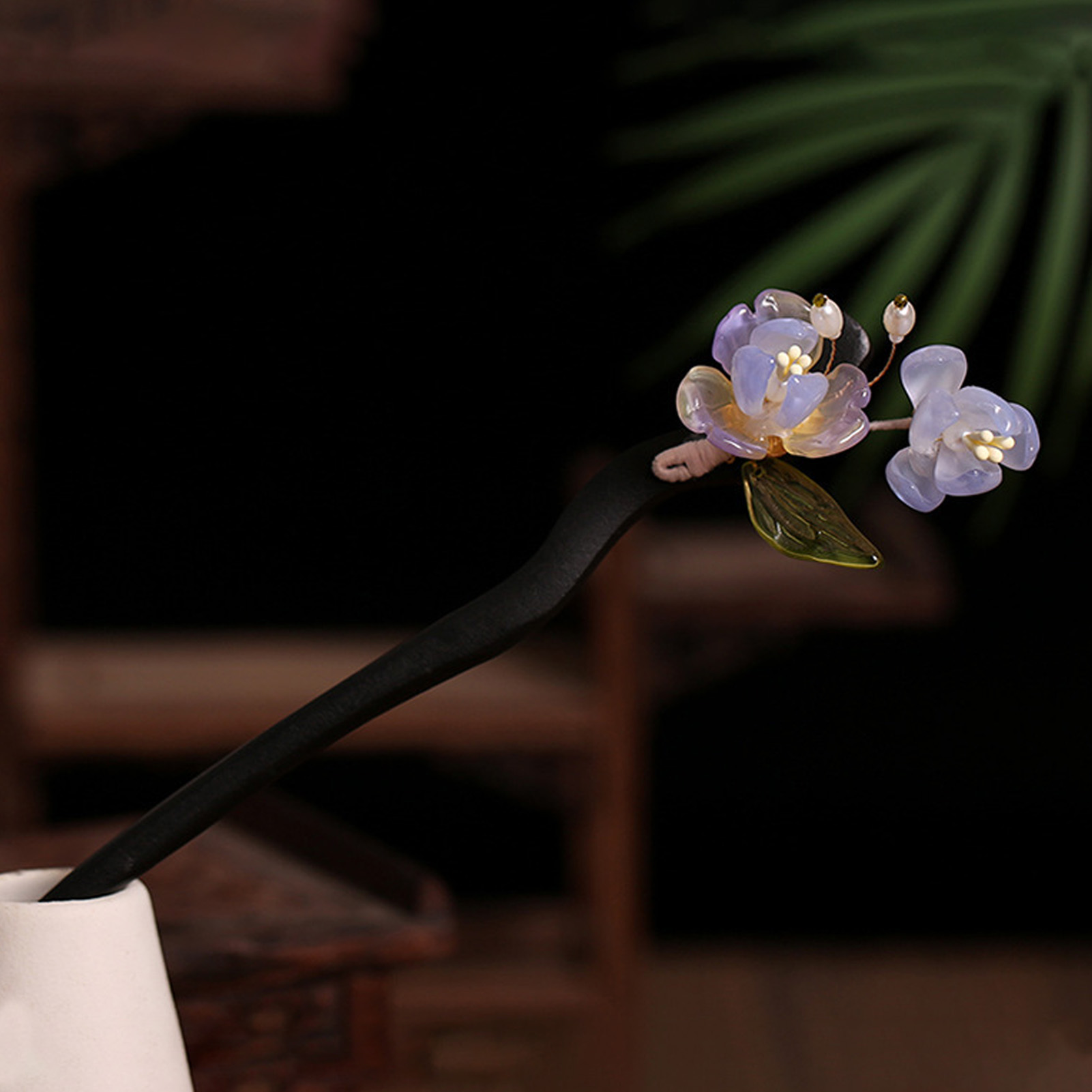 Çin tarzı çiçek püskül saç tok - Women Accessories Shop incelemesi ve fiyatı
