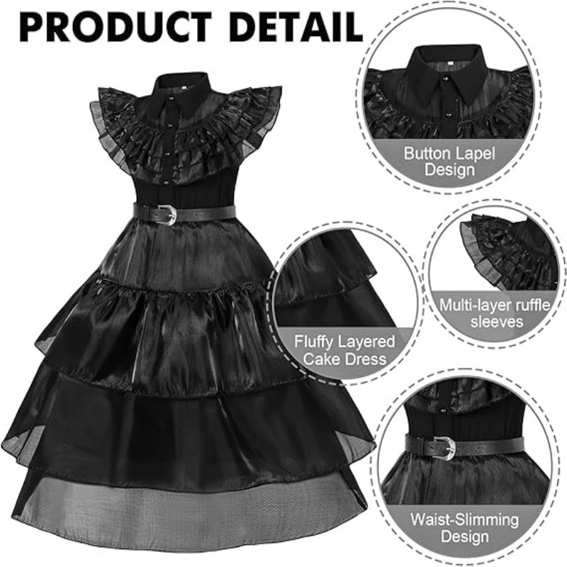 Siyah Cadı Prenses Elbise Kızl - Women'S Accessories Clothing incelemesi ve fiyatı
