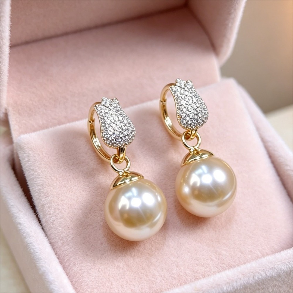 1 Çift Hafif Lüks Lale Şeklind - Women'S Affordable Accessories incelemesi ve fiyatı