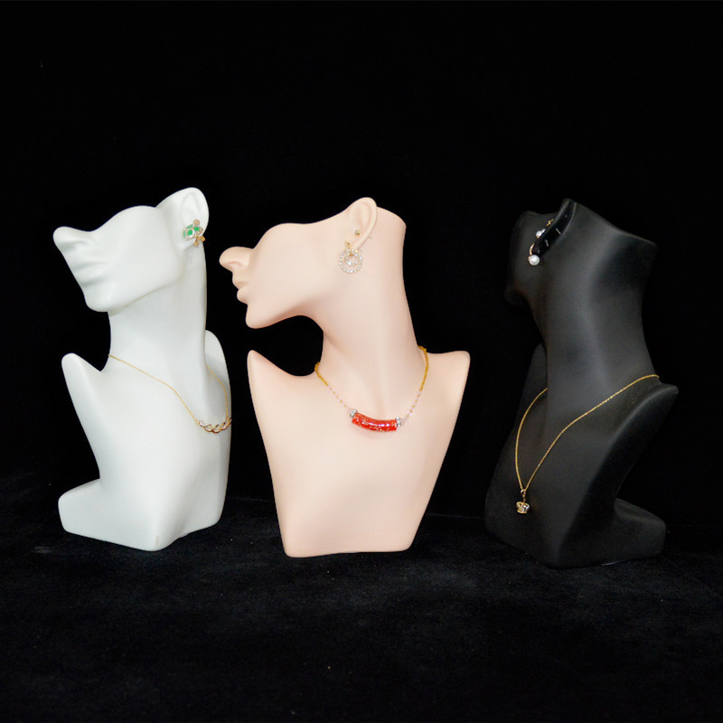 Beyaz Yarım Yüz Manken Başı Ta - Women Accessories Display incelemesi ve fiyatı