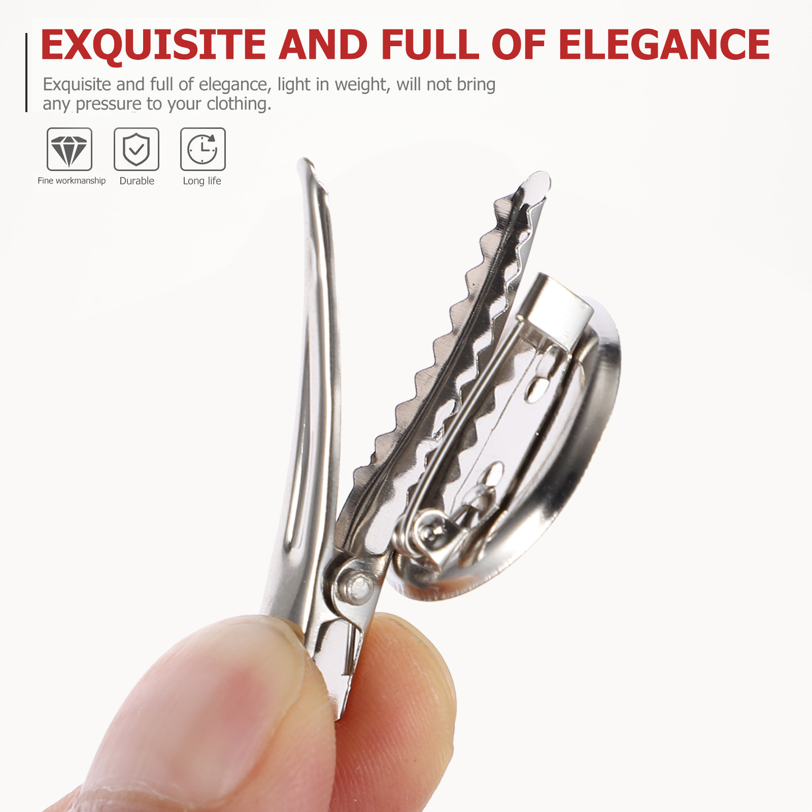 40 Adet Broş İğnesi Tepsi Klip - Women'S Accessories Clothing incelemesi ve fiyatı