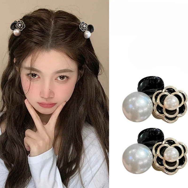 Siyah Beyaz Inci Çiçek Küçük S - Women Accessories Combo Gift incelemesi ve fiyatı