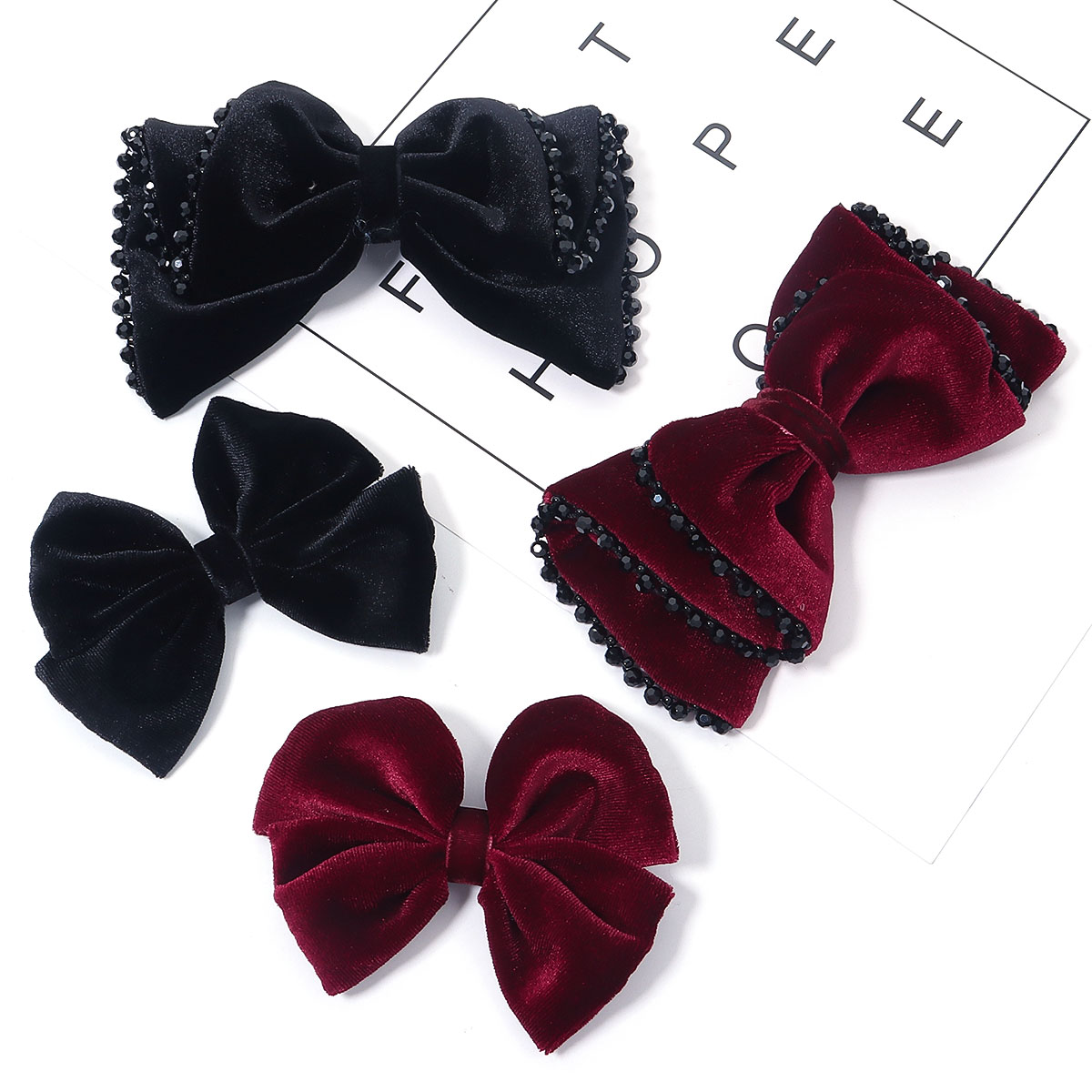 Şarap Kırmızı Siyah Klasik Tar - Women Jewelry Accessories For Black Dress incelemesi ve fiyatı