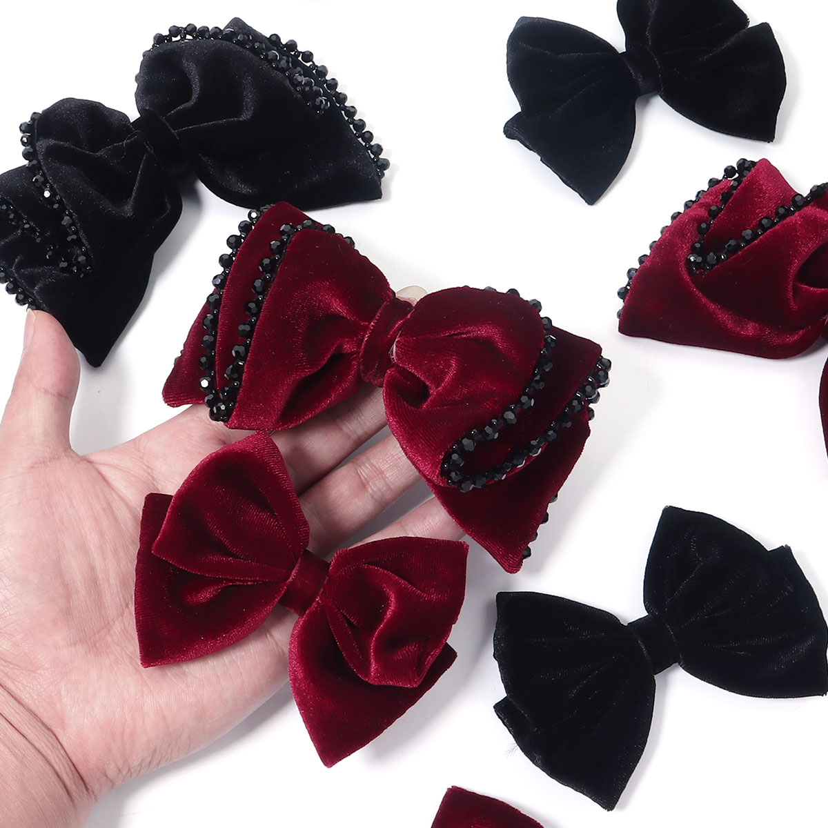 Şarap Kırmızı Siyah Klasik Tar - Women Jewelry Accessories For Black Dress incelemesi ve fiyatı