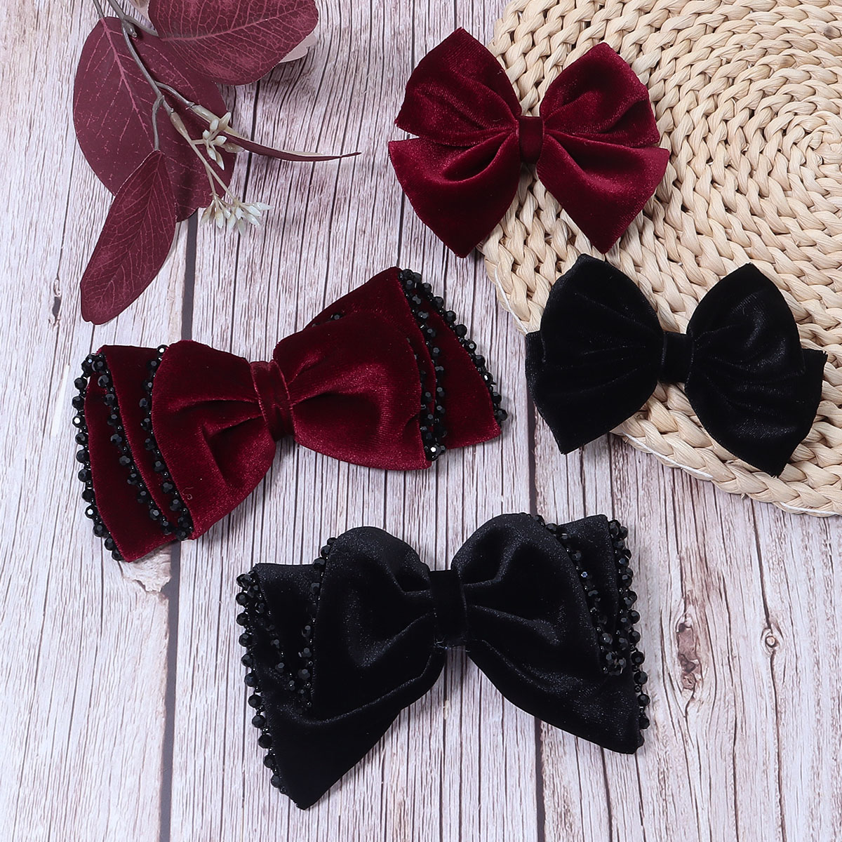 Şarap Kırmızı Siyah Klasik Tar - Women Jewelry Accessories For Black Dress incelemesi ve fiyatı