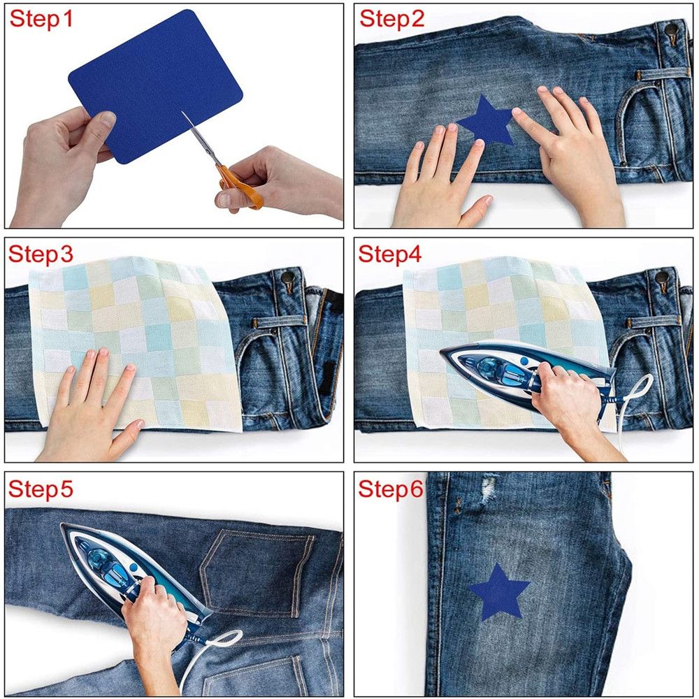 Kot Demir On Yamalar Tamir Pan - Women'S Jeans Accessories incelemesi ve fiyatı