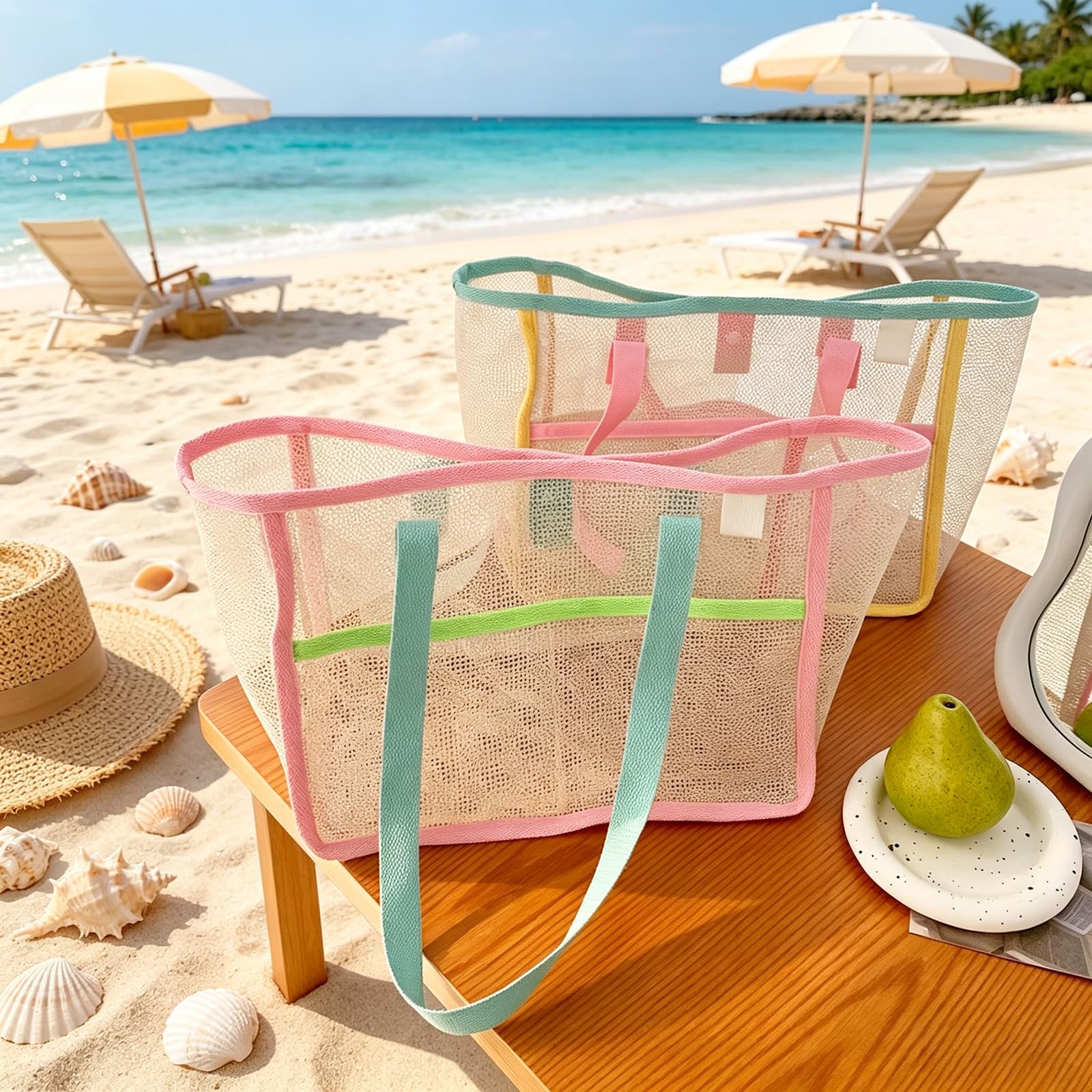 Kadınlar için Plaj Çantaları R - Women Accessories Shop incelemesi ve fiyatı