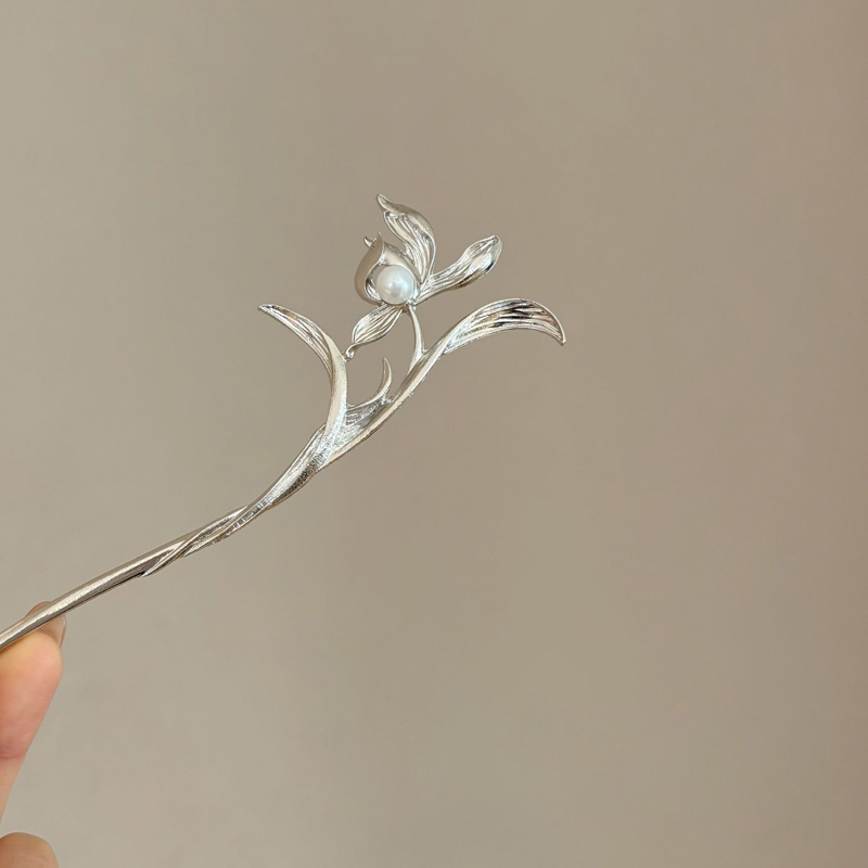 Yeni Çin Tarzı Gümüş Orkide To - Women Accessories Shop incelemesi ve fiyatı