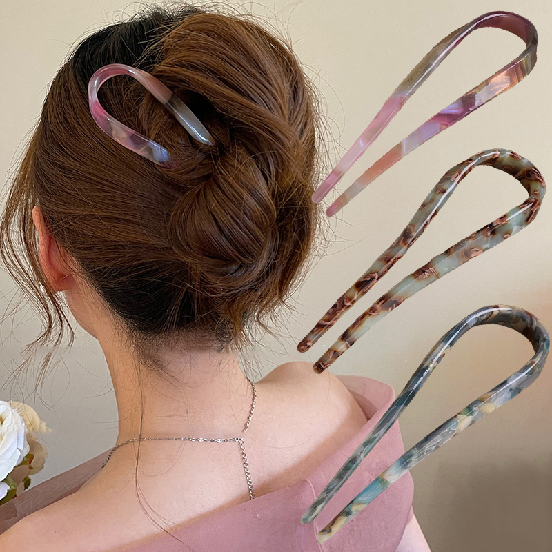 U-şekilli saç çubukları asetat - Women Accessories Trending incelemesi ve fiyatı