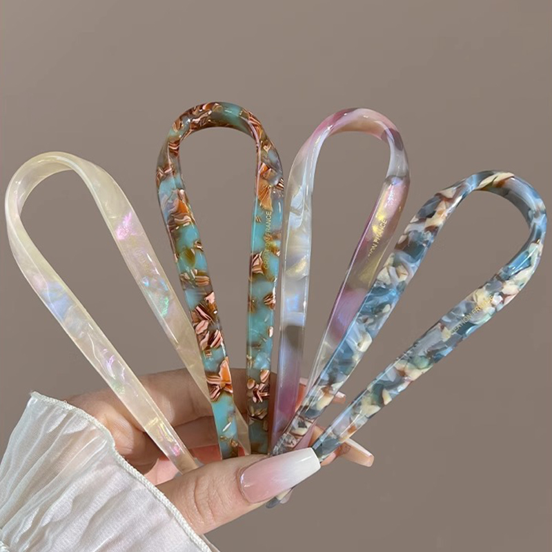 U-şekilli saç çubukları asetat - Women Accessories Trending incelemesi ve fiyatı