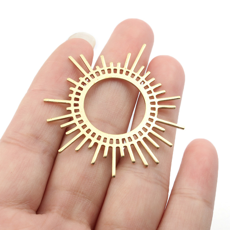 5 adet/grup Ham Pirinç Güneş P - Tassel Earrings Boho incelemesi ve fiyatı