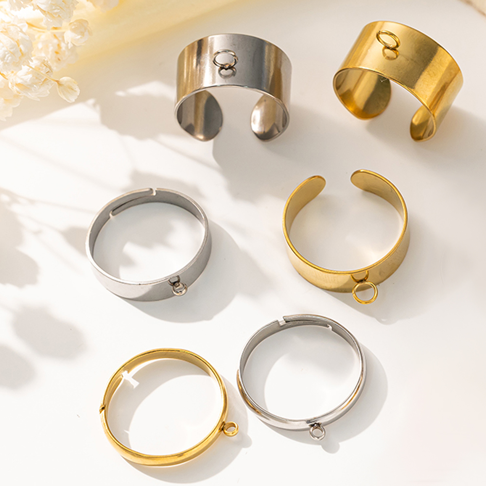 5 adet/grup Paslanmaz Çelik Al - Women'S Accessories Rings incelemesi ve fiyatı