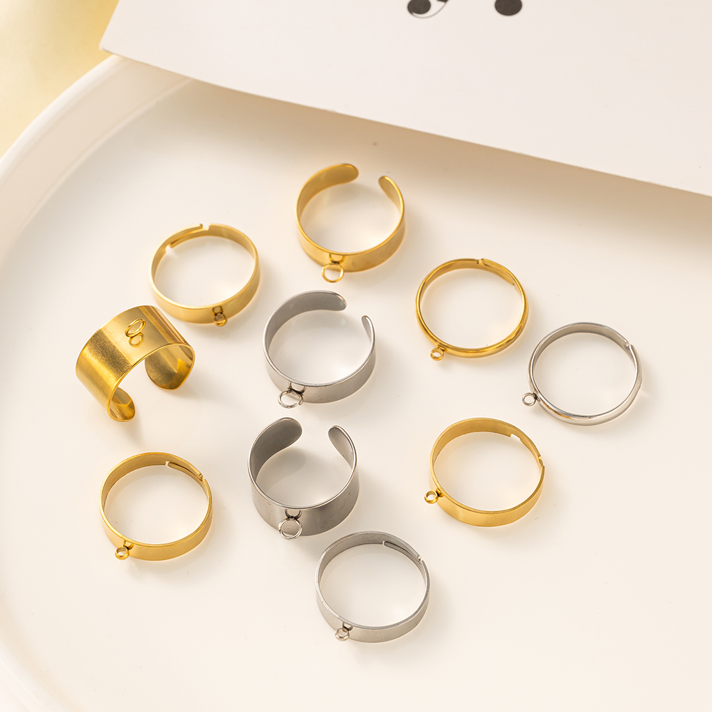 5 adet/grup Paslanmaz Çelik Al - Women'S Accessories Rings incelemesi ve fiyatı