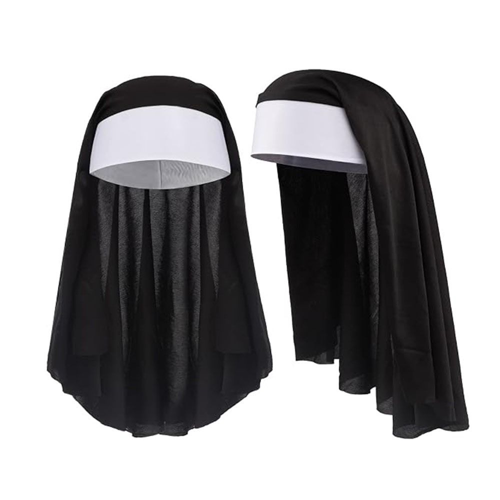 1/3 adet yaratıcı rahibe kostü - Women'S Victorian Era Accessories incelemesi ve fiyatı