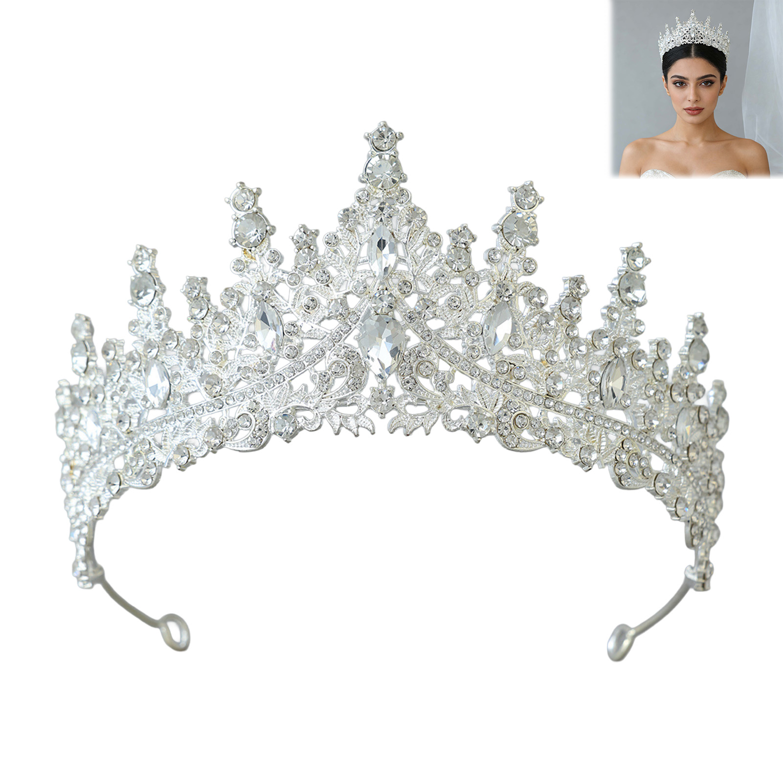 Gelin Tacı Düğün Töreni İçin I - Women'S Wedding Accessories incelemesi ve fiyatı