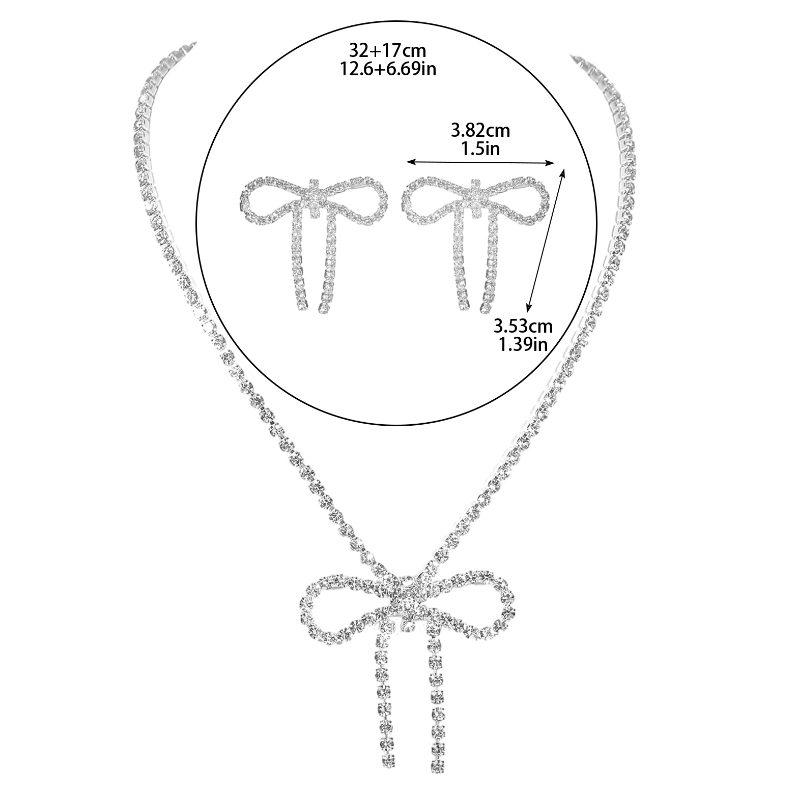 Gelinler için Yay Kolye ve Küp - Women'S Accessories Mango incelemesi ve fiyatı