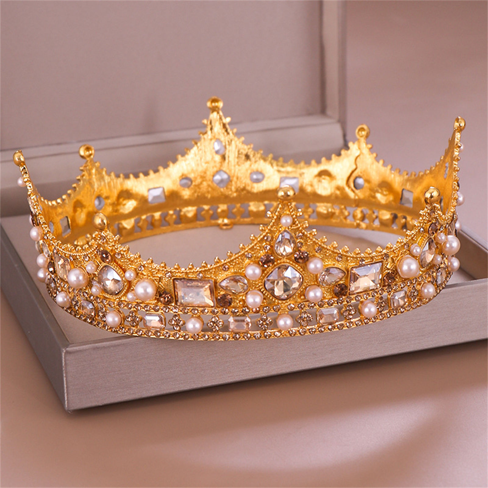 Alaşım Taç Tiara Retro Gelin T - Women'S Wedding Accessories incelemesi ve fiyatı