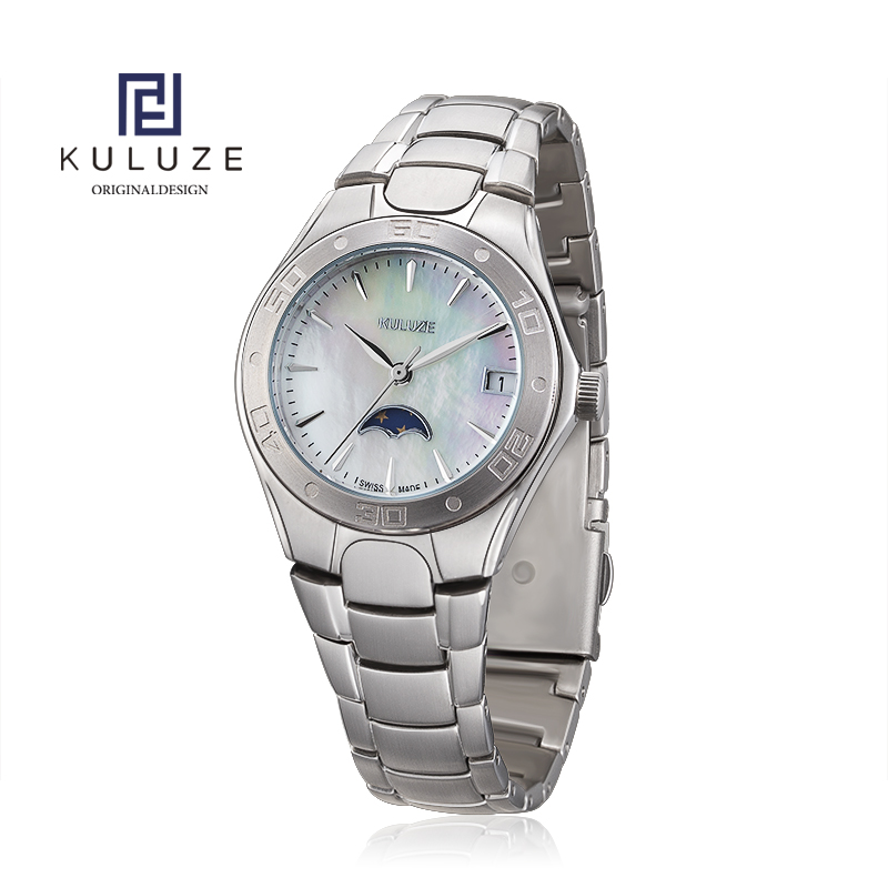 KULUZE titanyum kadın saati İs - Women Accessories Display incelemesi ve fiyatı